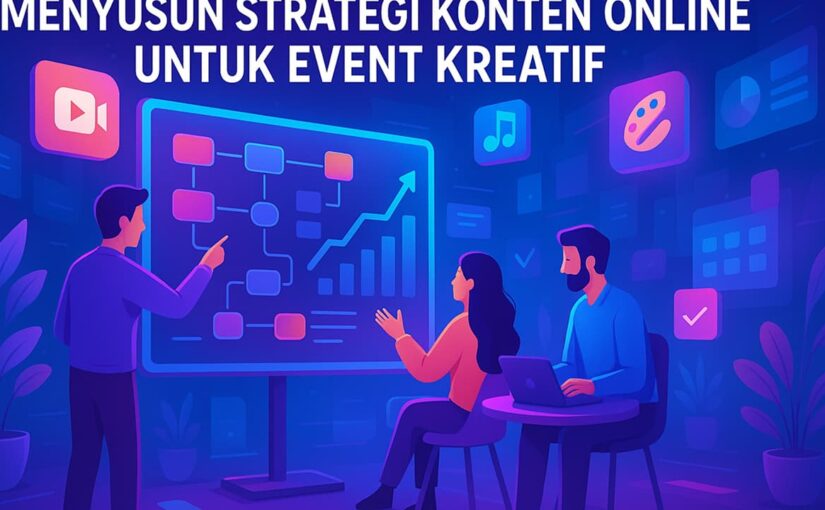 Menyusun Strategi Konten Online untuk Event Kreatif