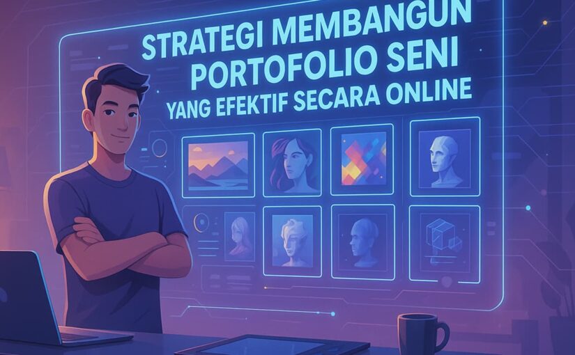Strategi Membangun Portofolio Seni yang Efektif Secara Online