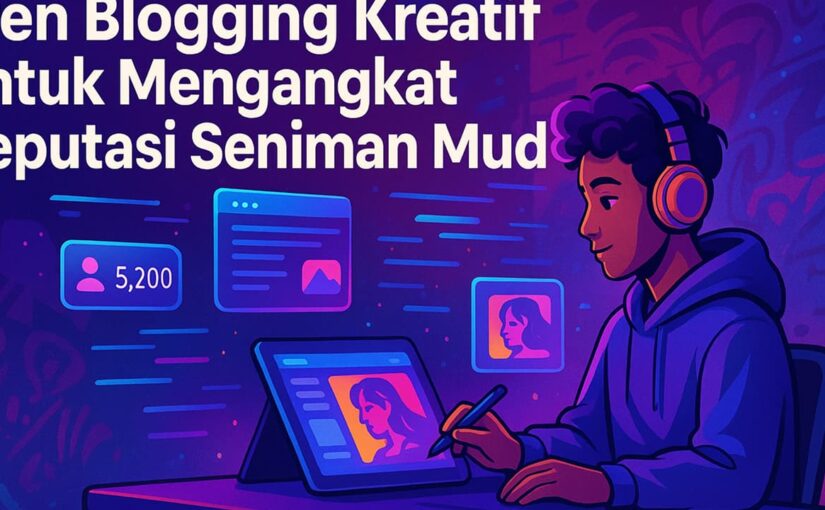 Tren Blogging Kreatif untuk Mengangkat Reputasi Seniman Muda